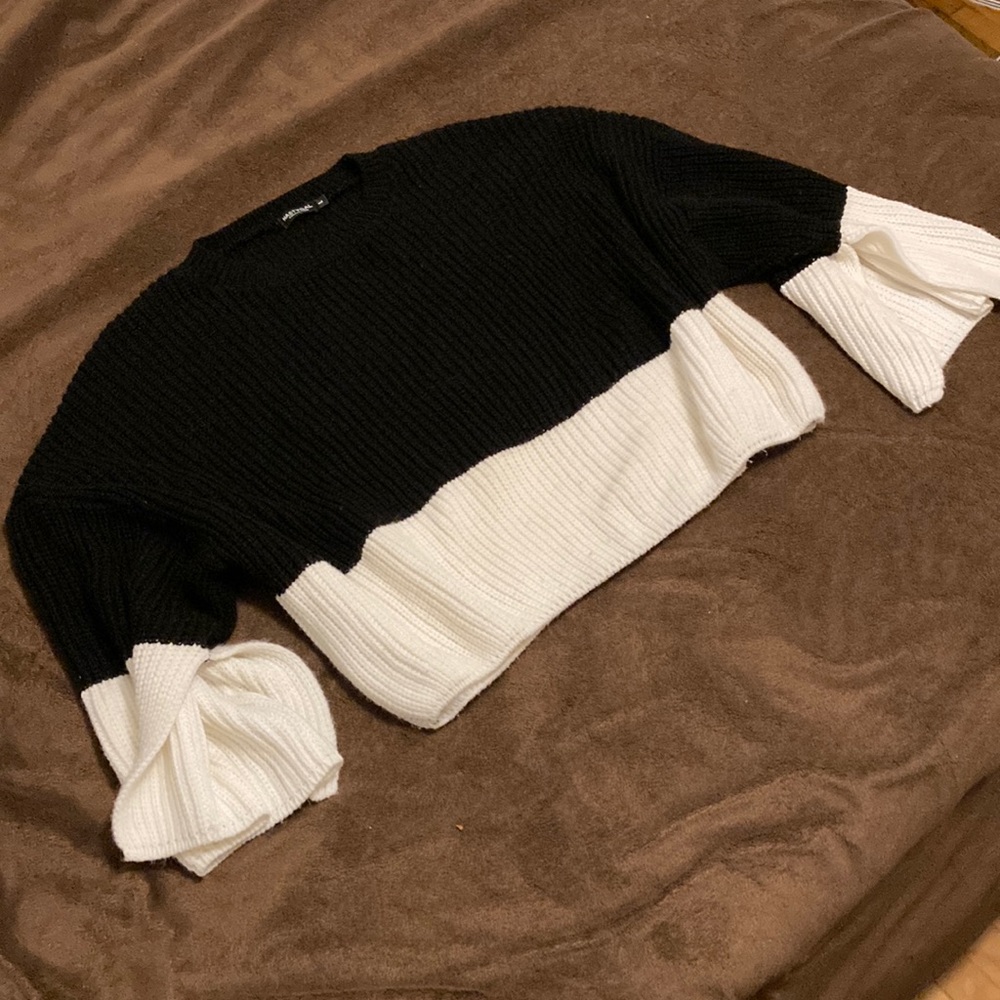 Nasty Gal oversized crop sweater